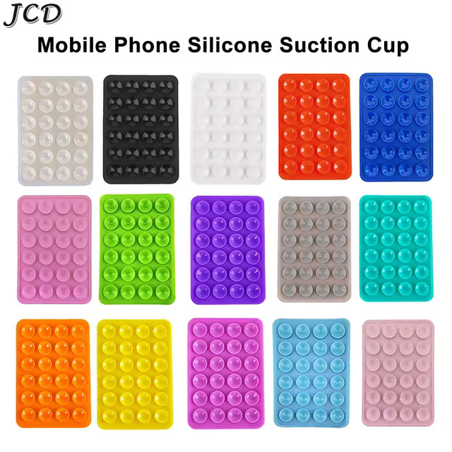 JCD Espessado Silicone Ventosa 24 Quadrado Ventosas Telefone Móvel Tablet Bagagem Ventosa Carreg... | AliExpress (US)