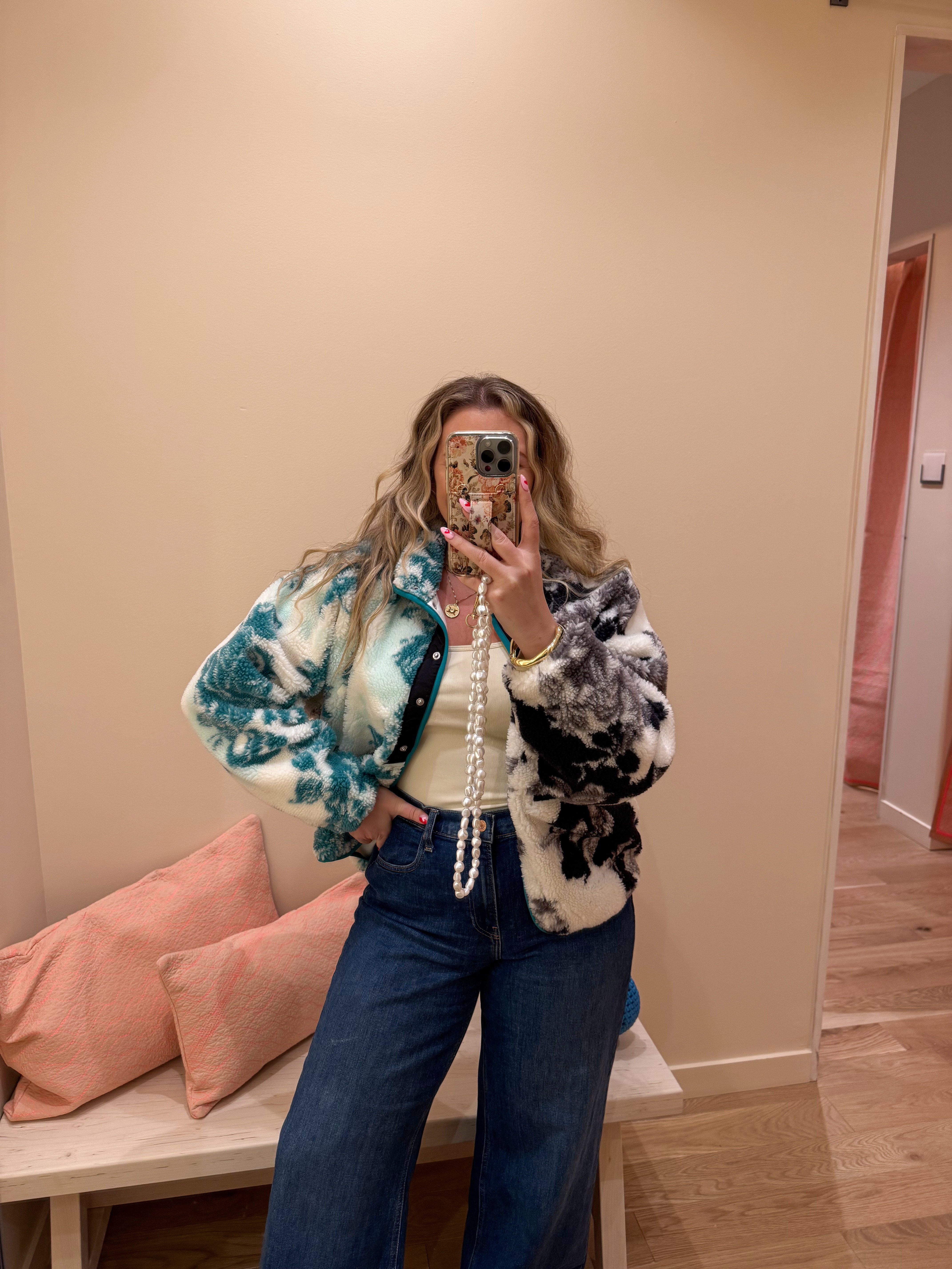 Printed fleece jacket from free people, FP movement 

#LTKMidsize #LTKSeasonal #LTKActive