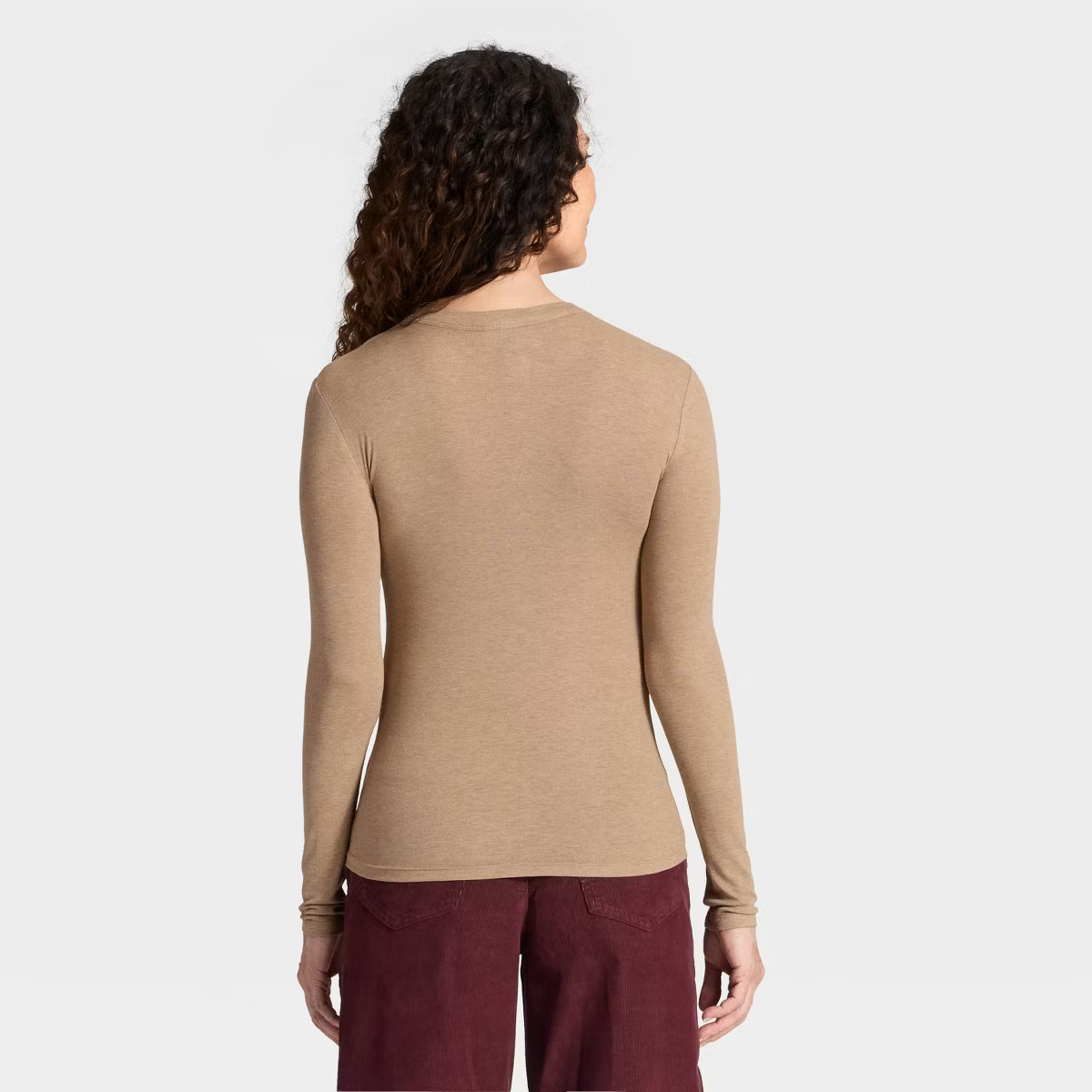 Women's Long Sleeve Henley Shirt - Universal Thread™ | Target