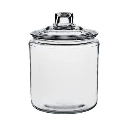 Anchor Hocking Heritage Hill Glass Jar with Lid, 1 Gallon, Well Suited to Pantry Jar Storage and Display | Walmart (US)