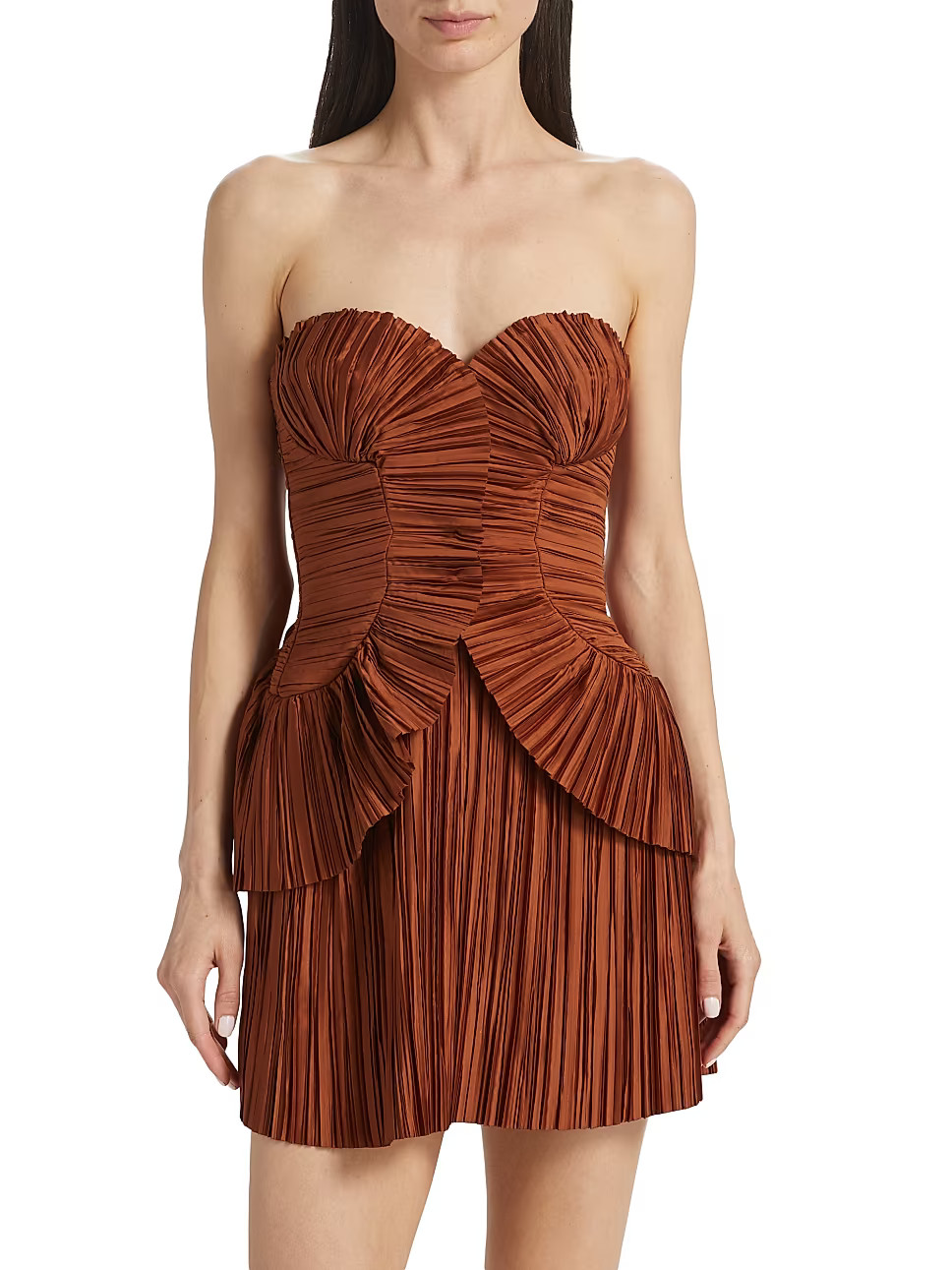 Charlique Pleated Minidress | Saks Fifth Avenue