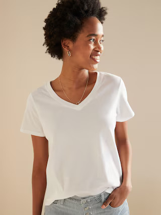 EveryWear V-Neck T-Shirt for Women | Old Navy (US)