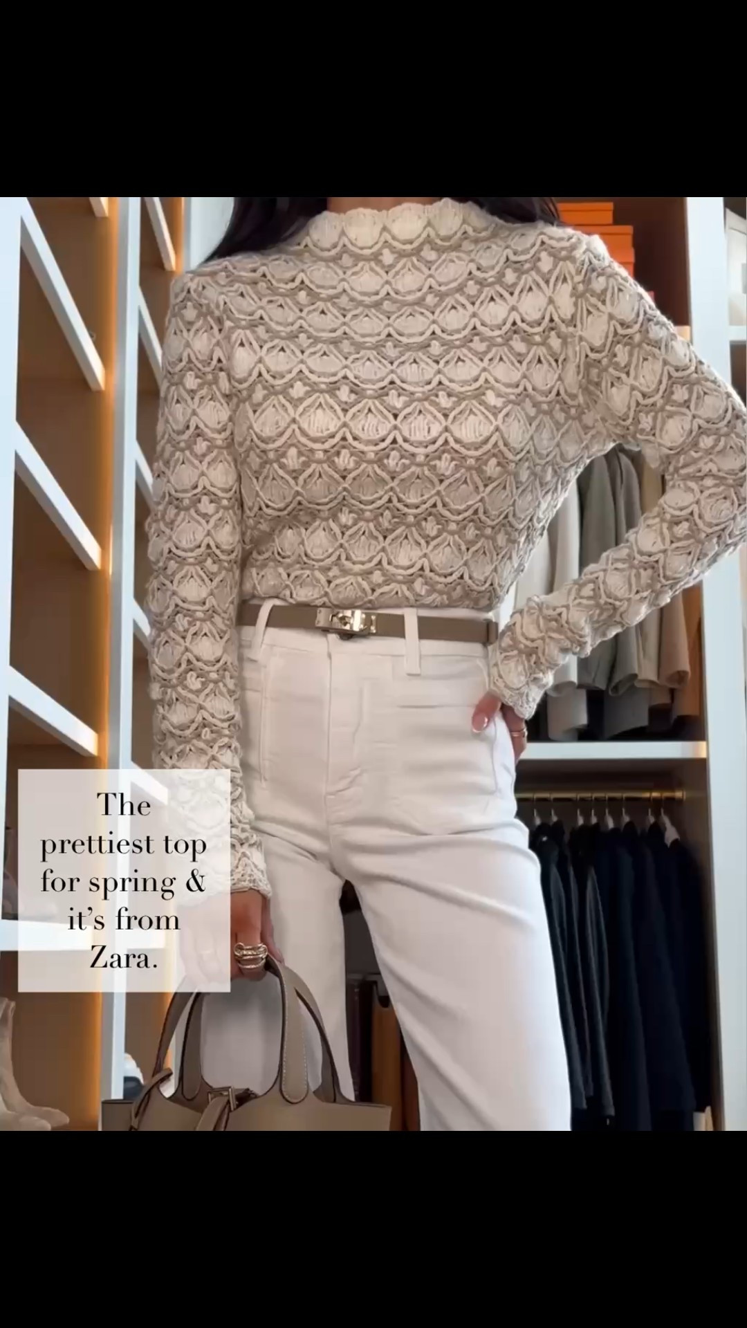 This Zara lace top is hands down one of my favorite spring finds. The intricate detail makes it feel so elevated, but it is still easy to style for everyday. I paired it with my Frame Le Slim Palazzo white jeans and neutral Amazon accessories for a polished, feminine look that is perfect for spring events or dinners out.

Zara Lace Top – Wearing an XS, runs TTS Frame Le Slim Palazzo White Jeans – Wearing a 24, TTS

MiaMiaMine Zara spring top lace blouse white wide leg jeans Frame Le Slim Palazzo Amazon designer inspired handbag designer inspired belt feminine spring outfit chic neutral style elevated everyday look date night outfit inspiration capsule wardrobe

#LTKootd #LTKPetite #LTKOver40