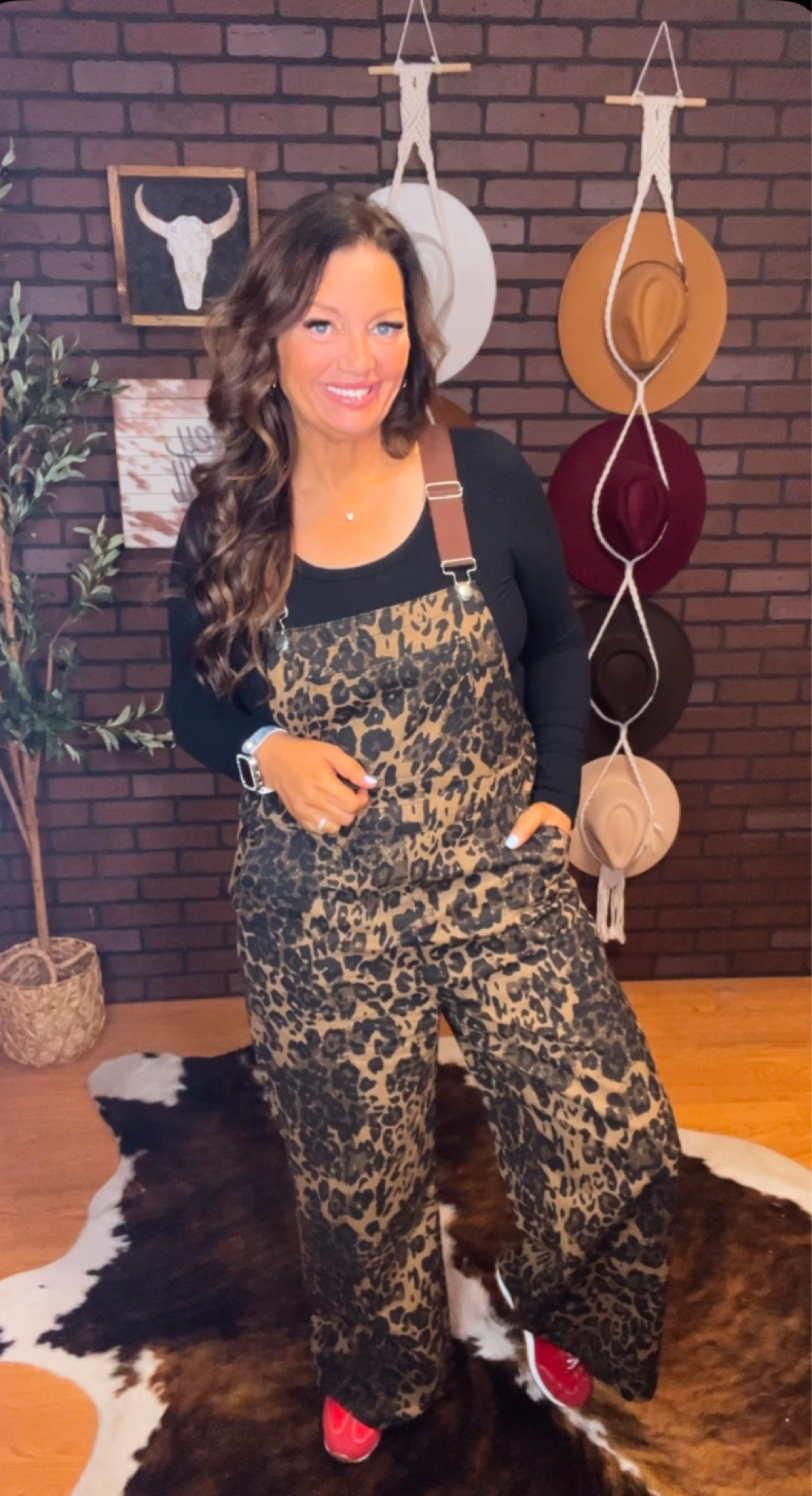 These viral denim overalls make my would happy!  Oversied, comfy, and comes in two colors! 

#LTKStyleTip #LTKMostLoved #overalls #leopardprint #womensoveralls #denimoveralls 

#LTKSeasonal #LTKOver40 #LTKMidsize