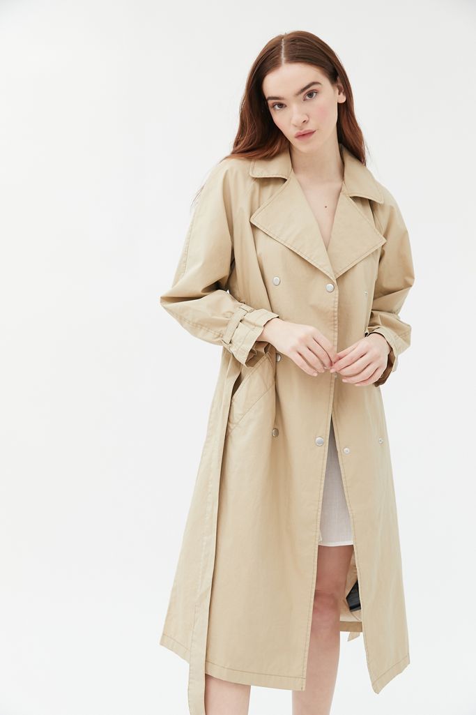 UO Margot Belted Trench Coat | Urban Outfitters (US and RoW)