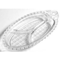 Vintage 3-Part Relish Dish Jewel By Hazel-Atlas Beautiful | Etsy (US)