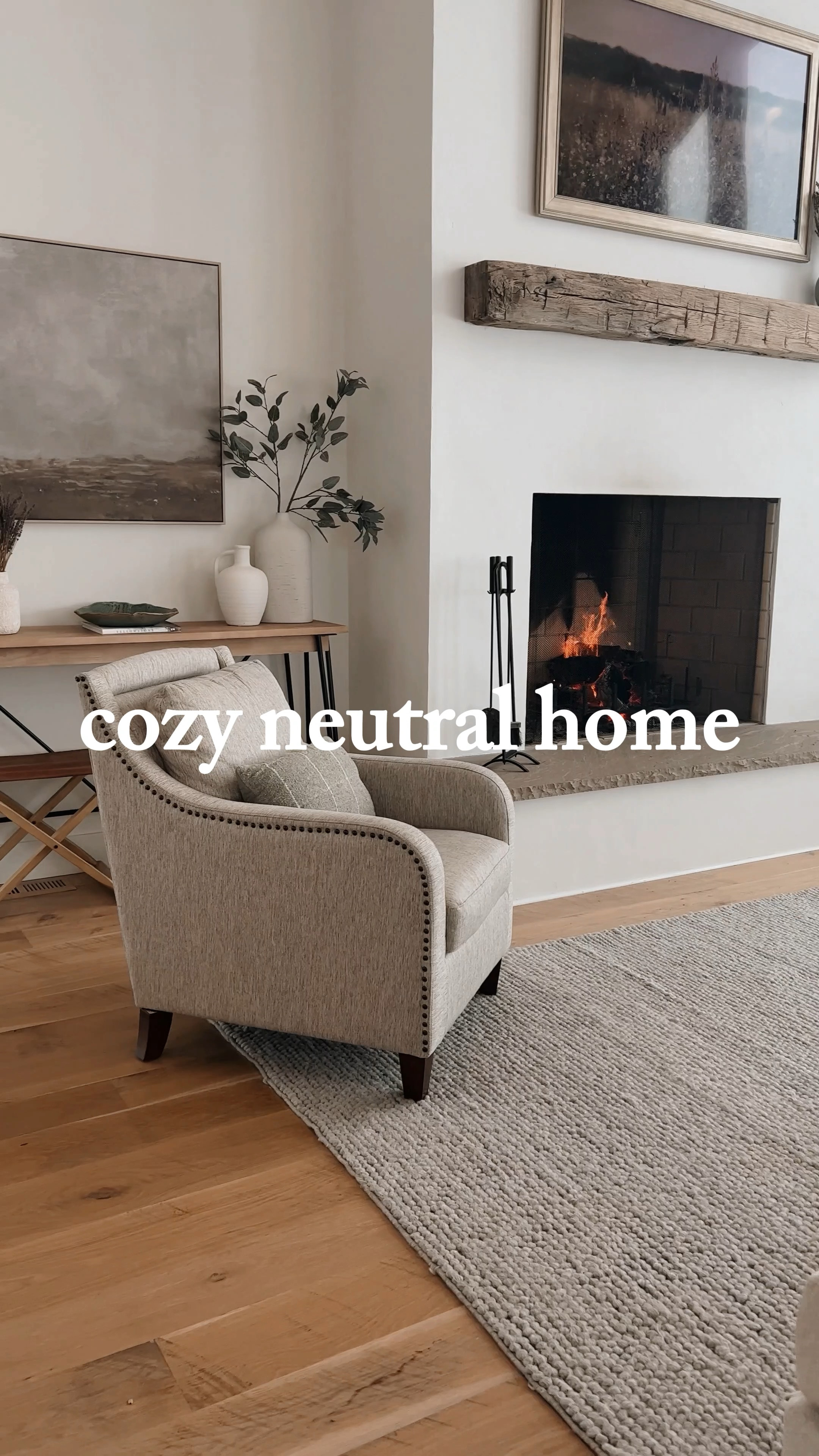 Cozy, neutral home vibes

European panting print, antique art print style, moody paintings, moody wall decor, console table, large cream vases, lottery bowl, coffee table books, european modern design, home decor, home style, faux plants greenery, vases, coffee table, kitchen design, open shelves, wood bed frame

#LTKHome #LTKVideo