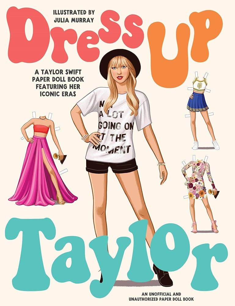 Dress Up Taylor: A Taylor Swift paper doll book featuring her iconic eras | Amazon (US)