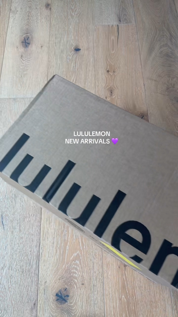 Lululemon New Arrivals Haul 💜 I will post a try on/ review of these soon! I will have them 🔗 on my LTK. 

#LTKU #LTKootd #LTKActive