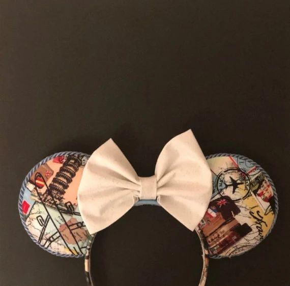 Let's Travel the World EPCOT Ears Mickey Ears | Etsy | Etsy (US)
