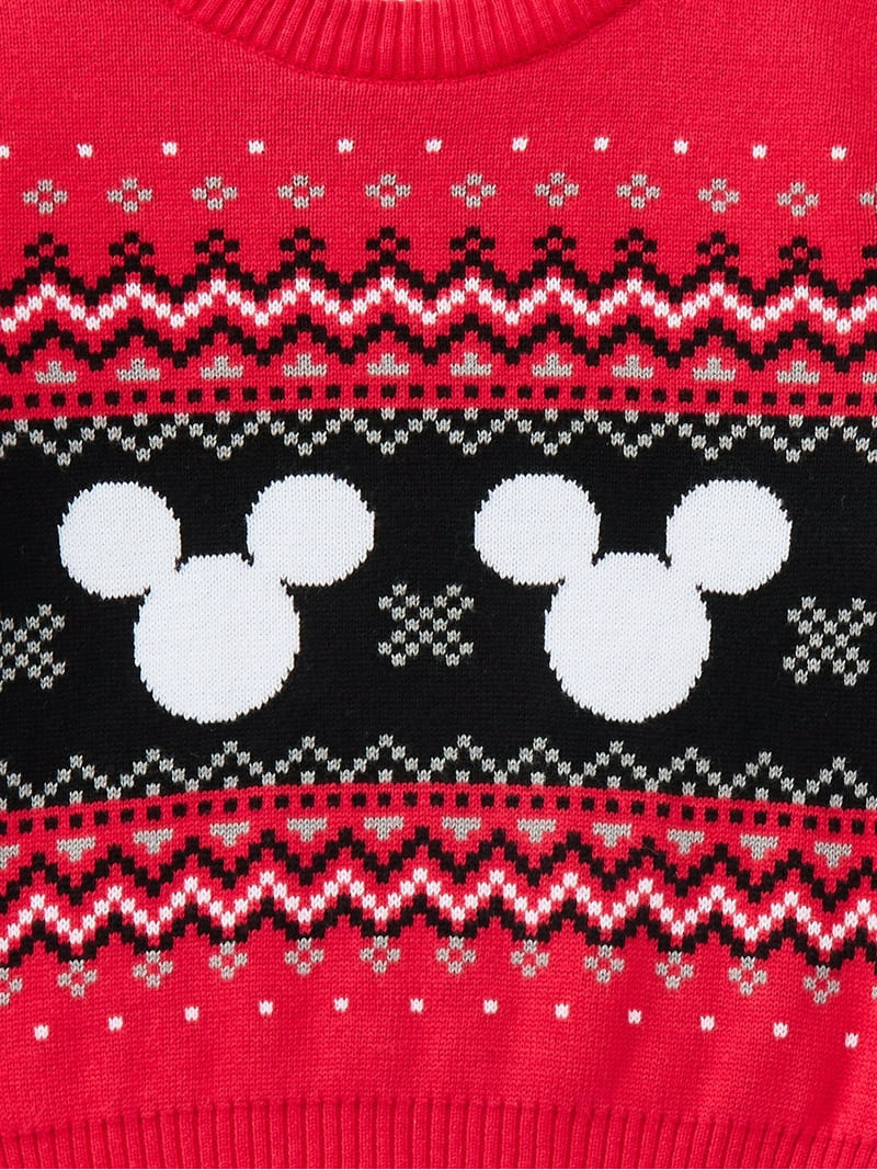 Mickey Mouse Toddler Boys Graphic Sweater, Sizes 12M-5T | Walmart (US)