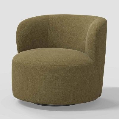 Linen Olive Swivel Chair - Threshold™ | Target