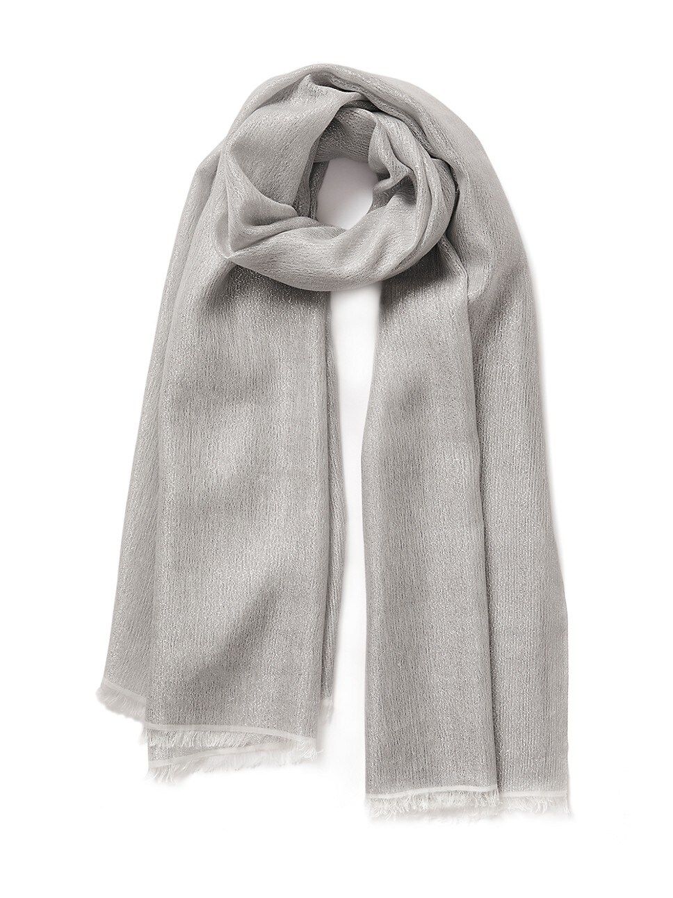 Happy Happy The Summer Cosmos Cashmere & Linen Rectangular Scarf | Saks Fifth Avenue