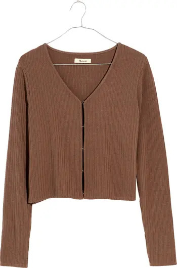 Ribbed Crop Cardigan | Nordstrom