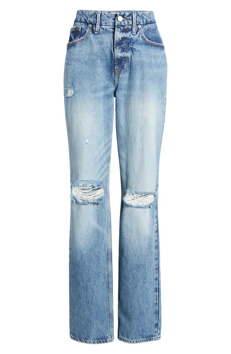 Good '90s Icon High Waist Straight Leg Jeans | Nordstrom