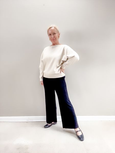 Versatile Amazon Dolman sweater styled with wrinkle free comfort pants.

#LTKSeasonal #LTKfindsunder50 #LTKover40