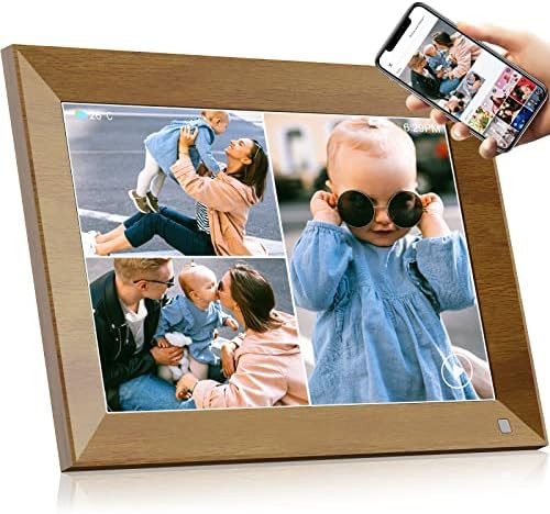Digital Picture Frame 10.1 inch, Electronic Photo Frame WiFi with APP, Smart Electric Video Photo... | Amazon (US)