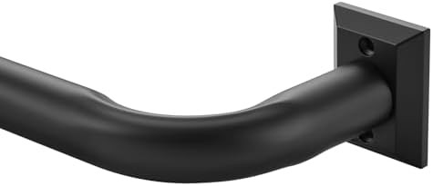 1 1/4 Diam Large Room Darkening Rods, 48-84Inch(4-7ft) Length Telescoping Wrap Around Curtain Rod... | Amazon (US)