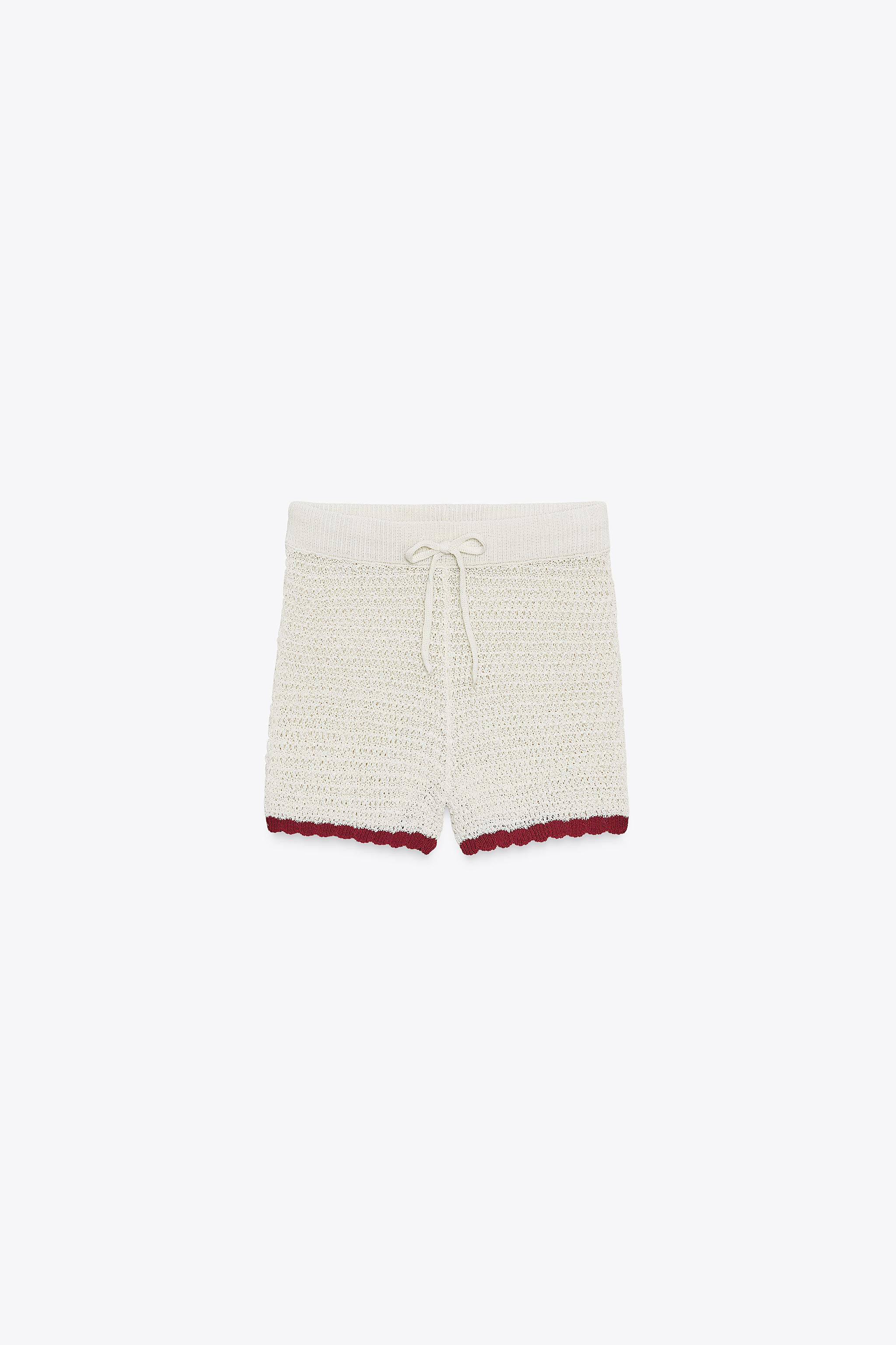 KNIT SHORTS | Zara US