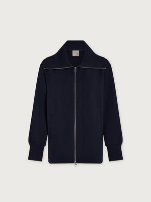 Raleigh Zip-Through Sweat | VARLEY US, Navy / L | Varley US