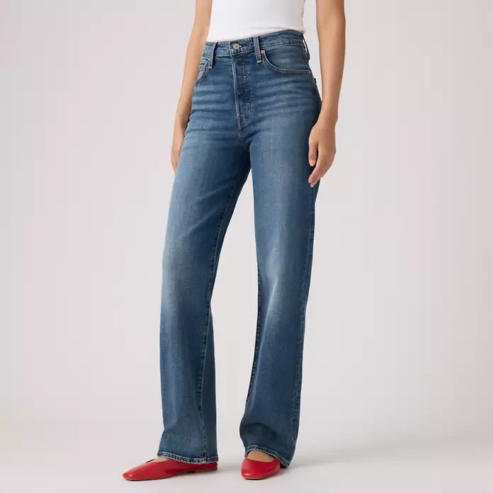 Ribcage Full Length Candiani Denim Women's Jeans | Levi's US