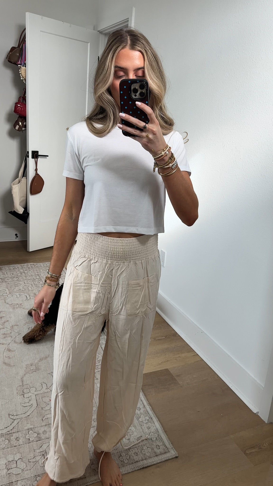 Amazon size small Xiaoxuemeng Womens Wide Leg Pants Cotton Linen Barrel Pants Elastic Waisted Lounge Trousers with Pockets

#LTKootd #LTKSeasonal #LTKSaleAlert
