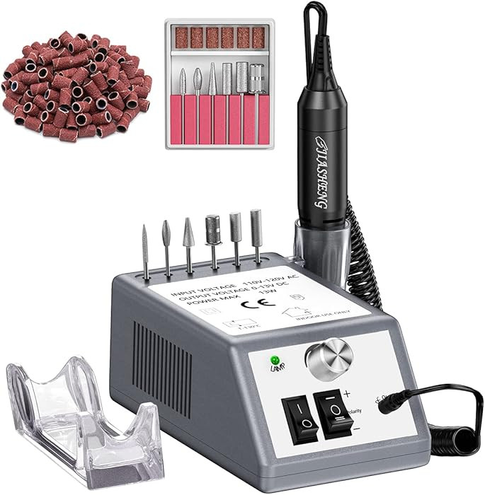 20000 RPM Nail Drill Machine Electric Nail File Professional Manicure Drill for Acrylic, Nail E F... | Amazon (US)