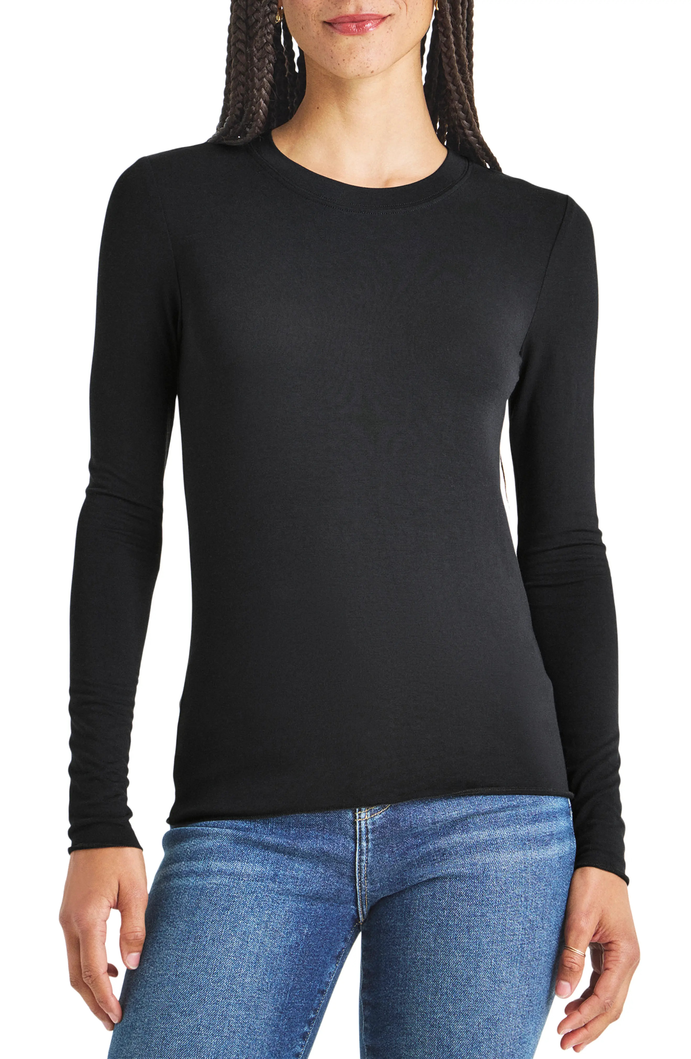 Bri Long Sleeve Knit Top (Women) | Nordstrom
