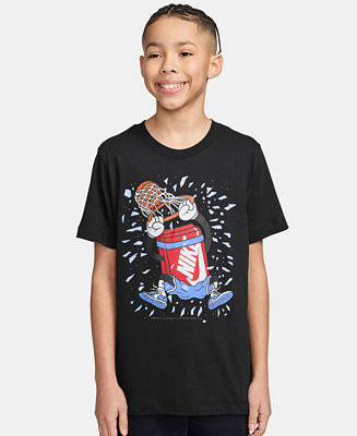 Big Boys' Sportswear Crewneck T-Shirt | Macy's