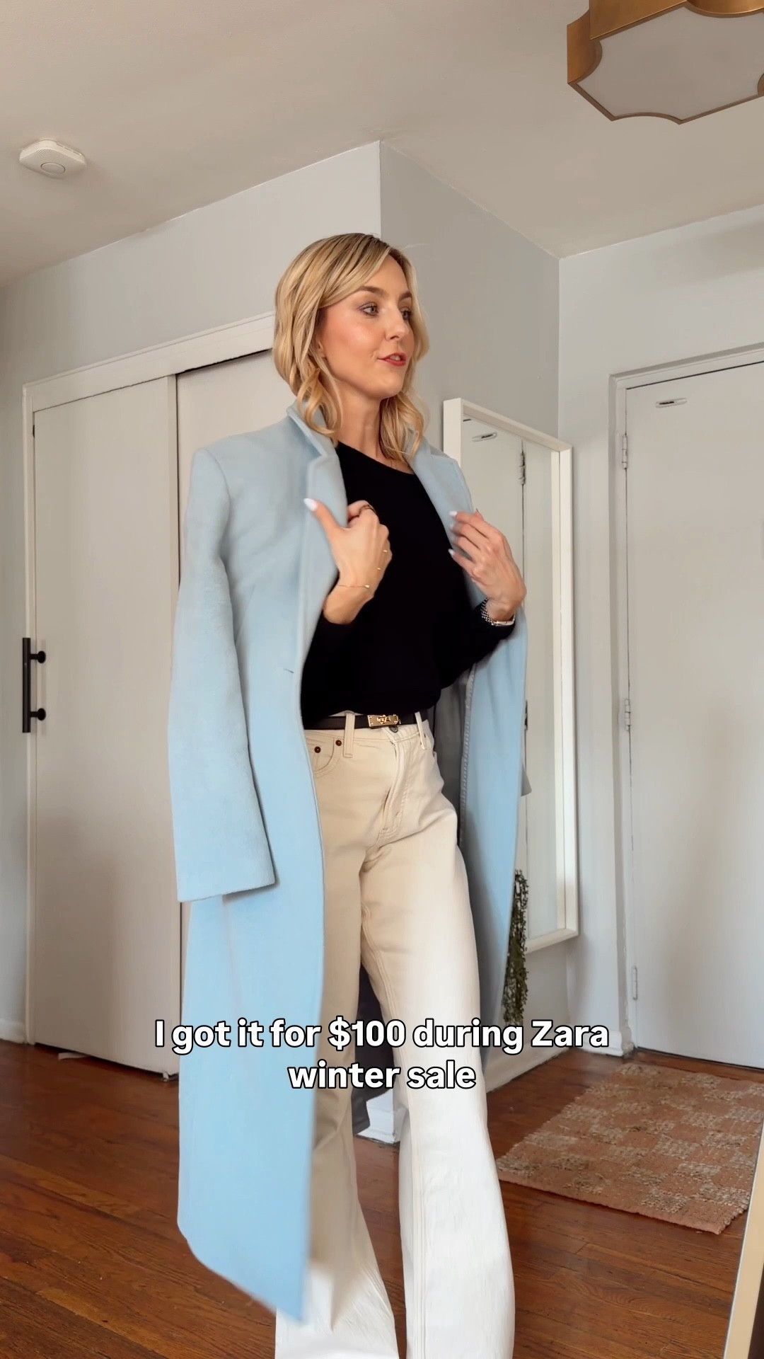 okay girl if you're still wearing your puffer in this weather we need to talk 🩵

I know that awkward in-between season where it's not cold enough for a big coat but not warm enough to go without — this is literally the answer.
baby blue coat. light enough for spring. cute enough to wear everywhere. 

Zara sold out fast but I found the similar one and it's still in stock.

spring coat • baby blue outfit • Zara spring • spring ootd • warm weather outfits • spring jacket 2026 • outfit inspo • spring outfits • work outfits 


#LTKgrwm #LTKootd #LTKSaleAlert