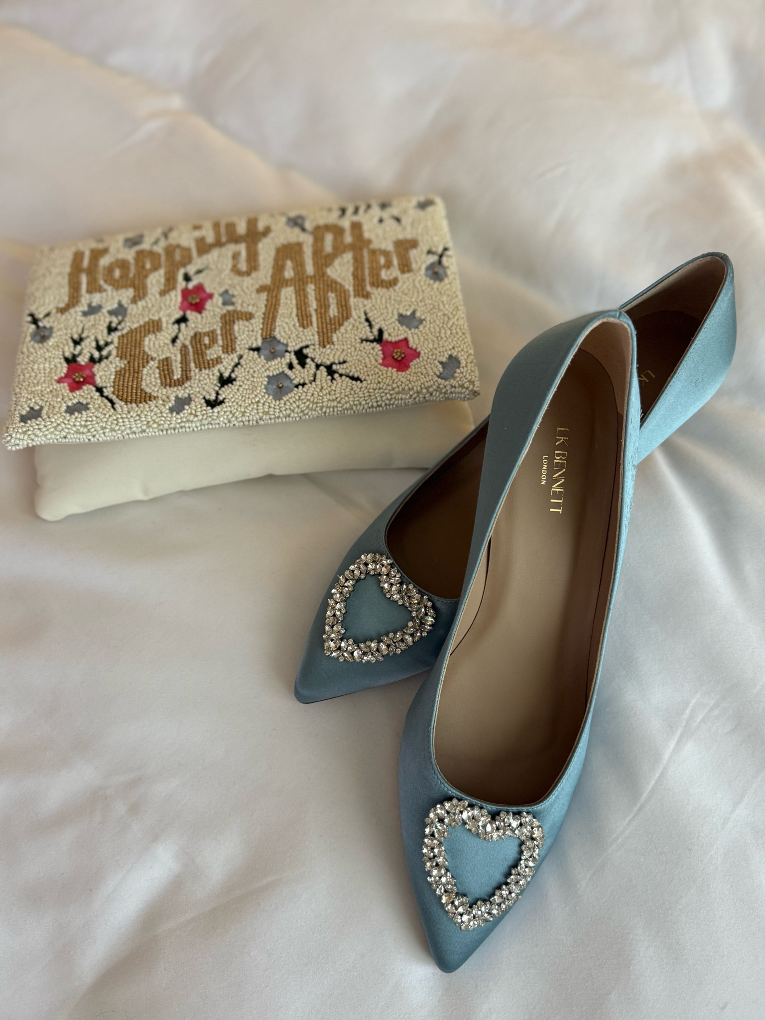 Wedding shoes and purse! 
The sweetest purse from  Amazon is perfect and my something blue shoes!

#LTKShoeCrush #LTKWedding #LTKParties