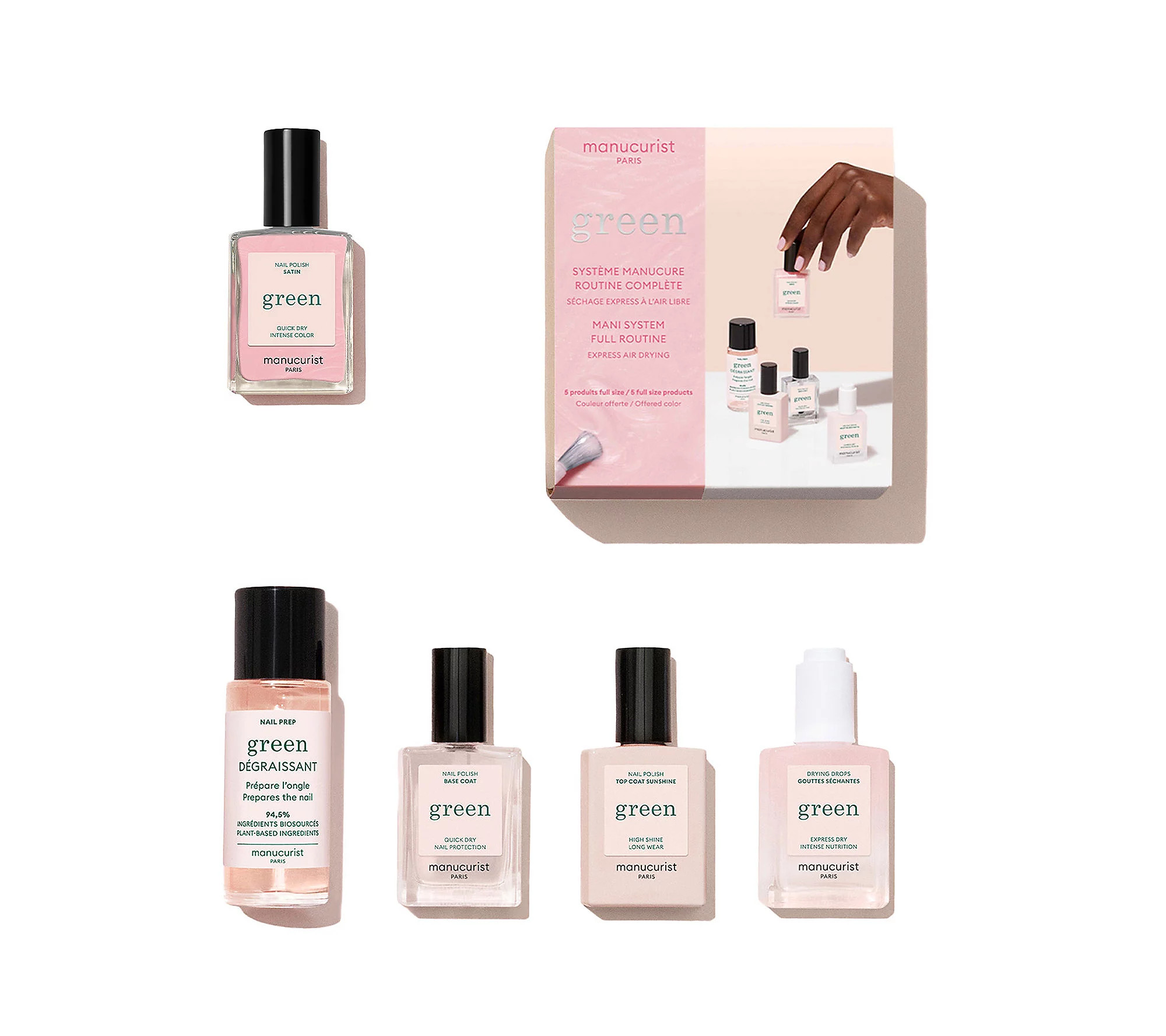 Manucurist Essential Green Manicure System | QVC