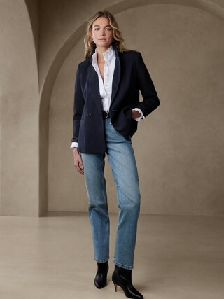 Cotton Blazer | Banana Republic Factory