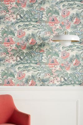 Floral Dynasty Wallpaper | Anthropologie (US)