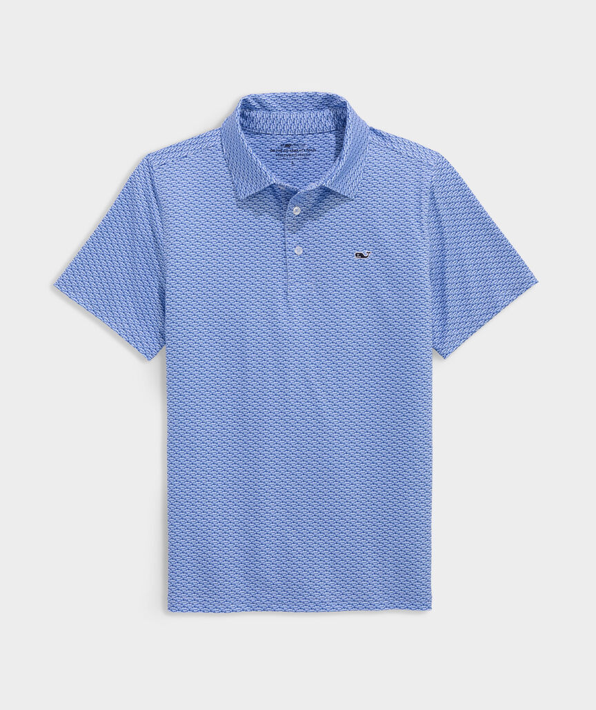 Boys' Printed Sankaty Performance Polo | vineyard vines
