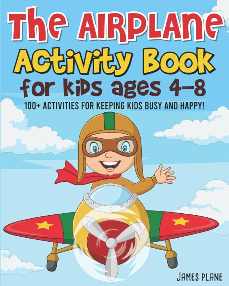 The Airplane Activity Book for Kids: 100 Flight Activities To Do On Planes For Kids: Puzzles, Maz... | Amazon (US)
