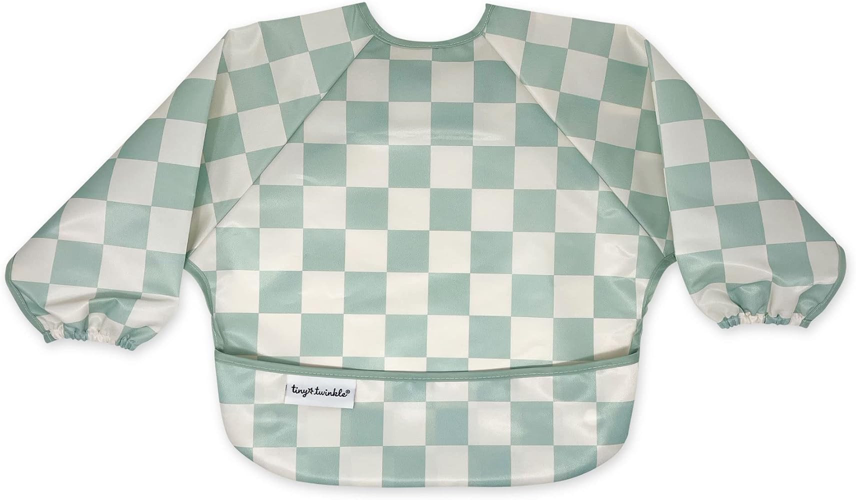 Tiny Twinkle Mess Proof Baby Bib, Cute Full Sleeve Bib Outfit, Waterproof Bibs for Toddlers, Mach... | Amazon (US)