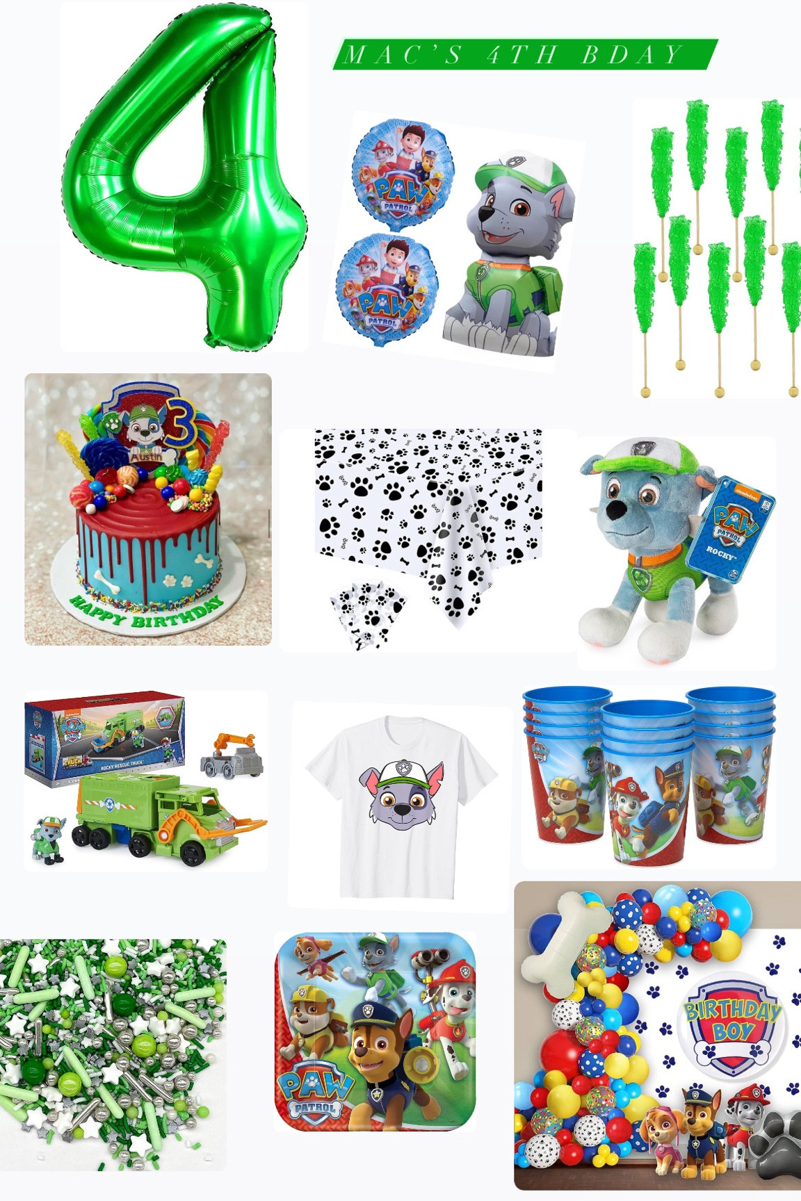 Mac’s Rocky Paw Patrol 4th Birthday ♻️!! 

#LTKkids #LTKFind #LTKfamily