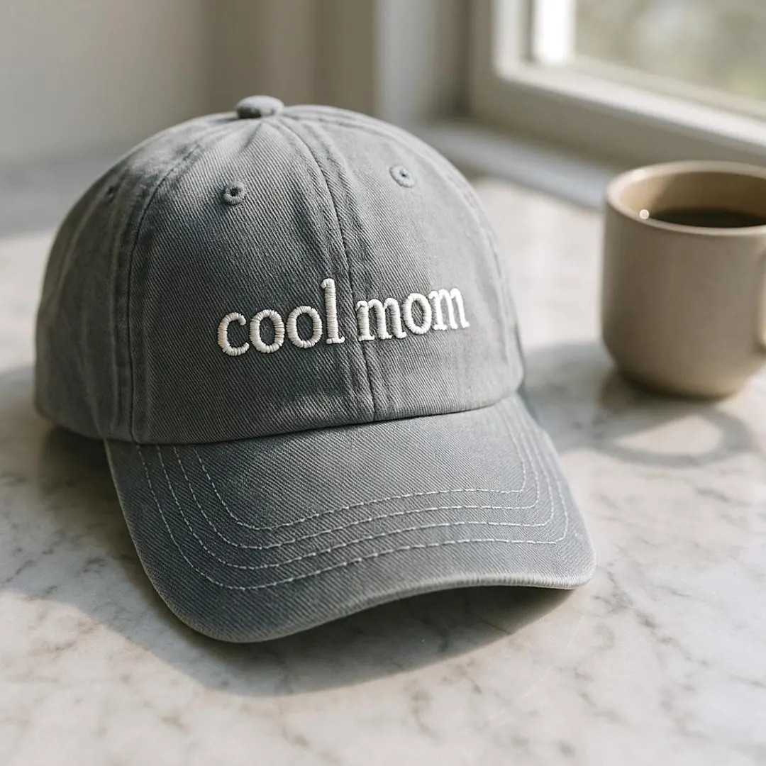 Cool Mom Embroidered Cap, Cool Mom Embroidery Hat, Funny Mom Outfit, Best Mom Ever Washed Cap, Mo... | Etsy (US)