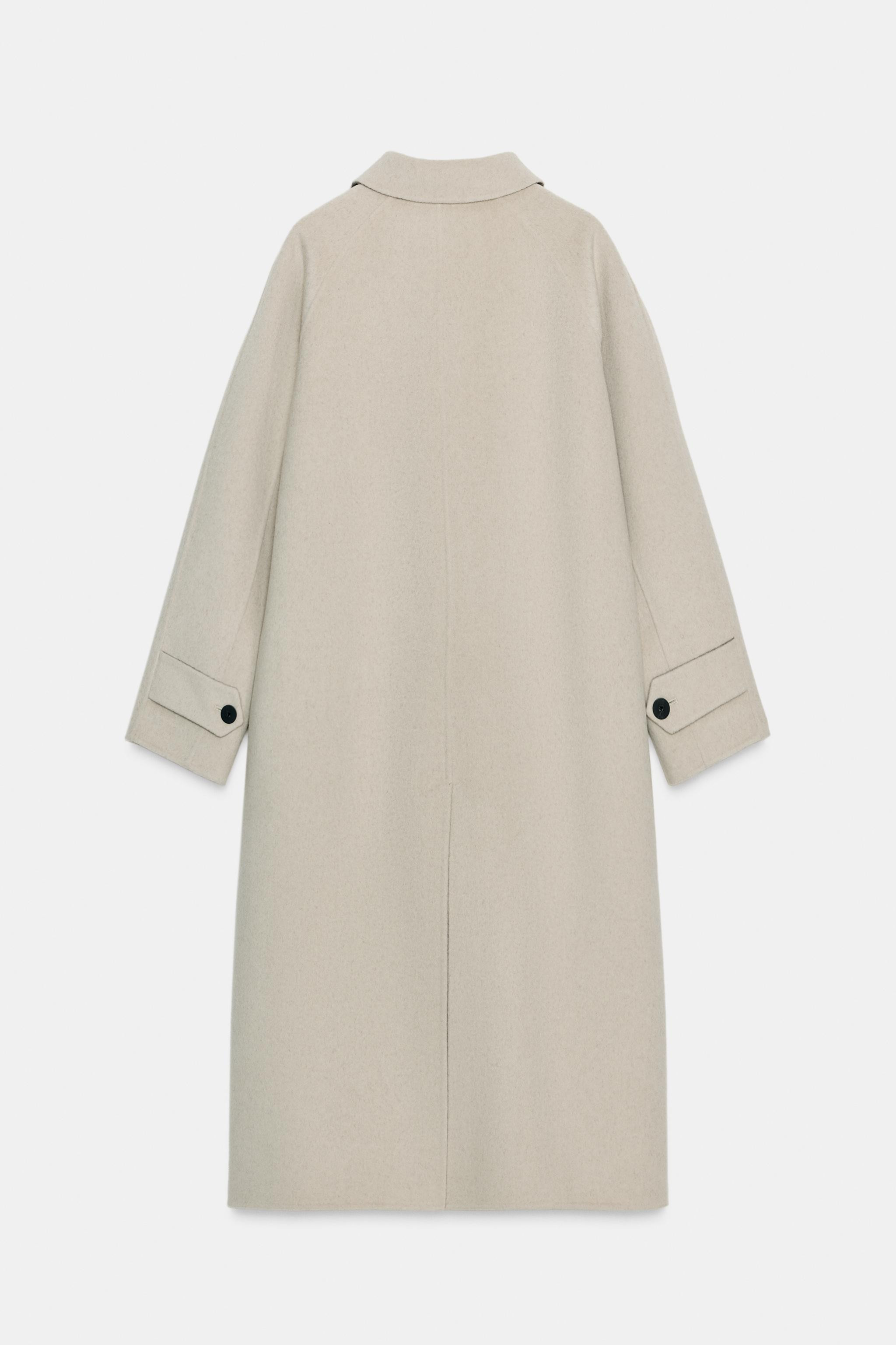 LONG WOOL BLEND COAT ZW COLLECTION LIMITED EDITION | Zara UK