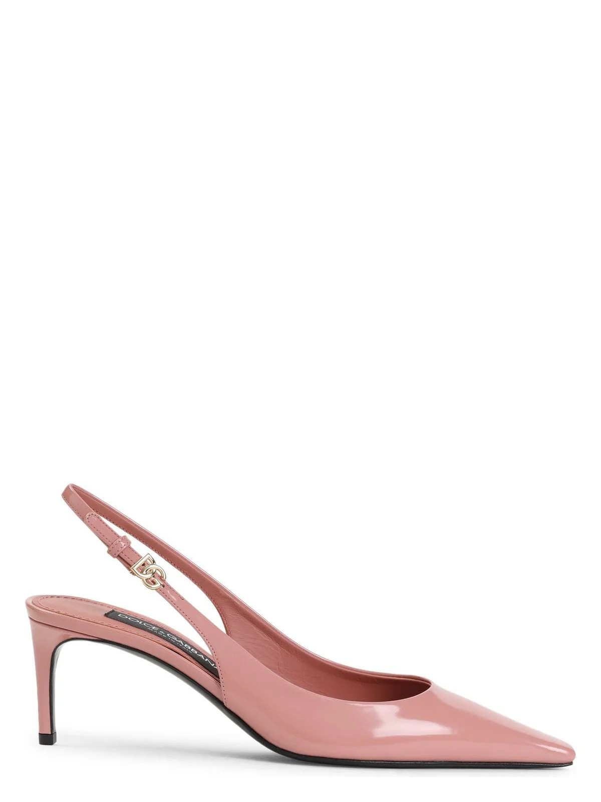 Dolce & Gabbana Women's Pointed-Toe Slingback Pumps in Pink | Size 39 | CG0805A1037 | LOZURI