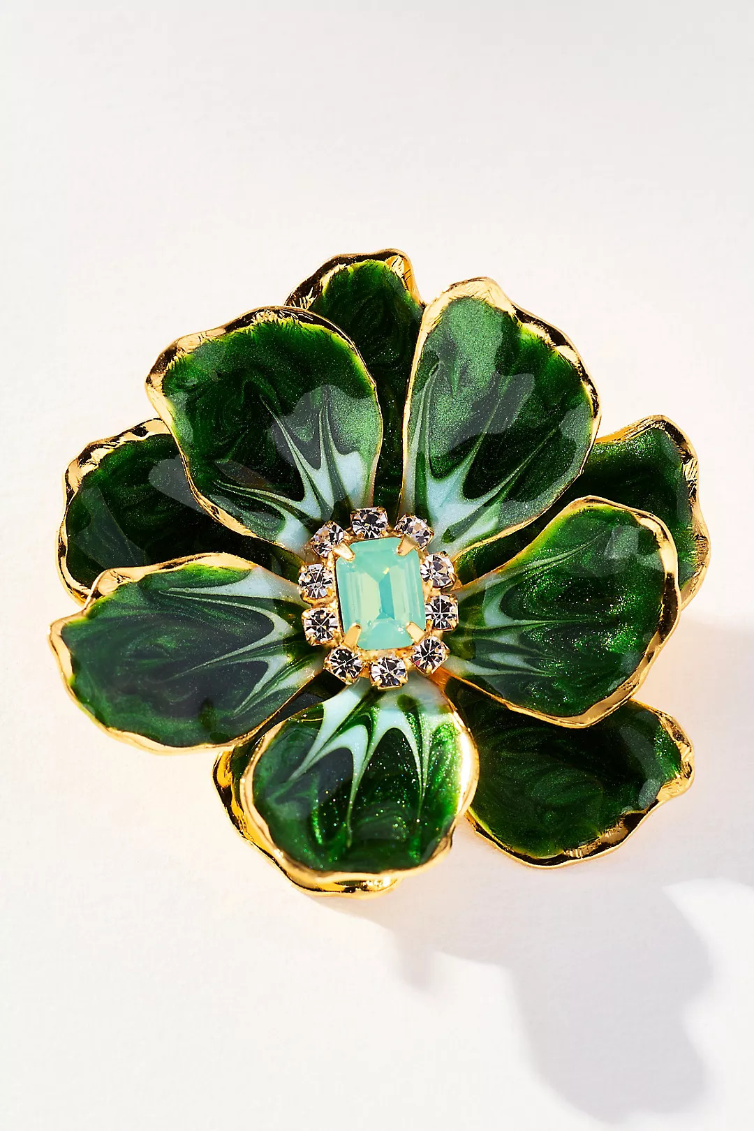 The Pink Reef Handpainted Earrings | Anthropologie (US)