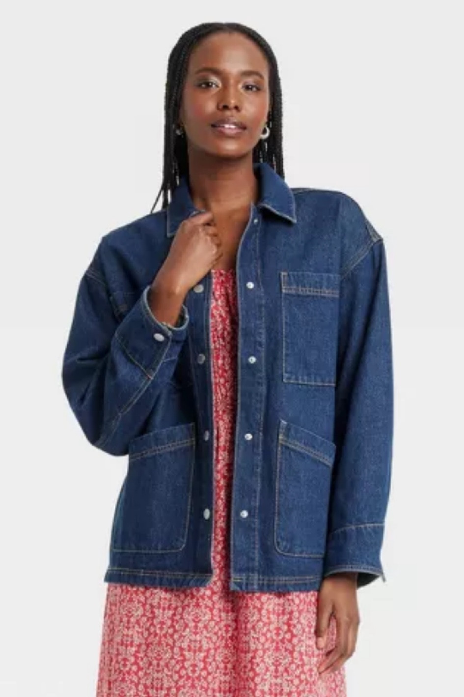 Denim Chore Coat 🙌🏻

#LTKStyleTip #LTKSeasonal #LTKFindsUnder50