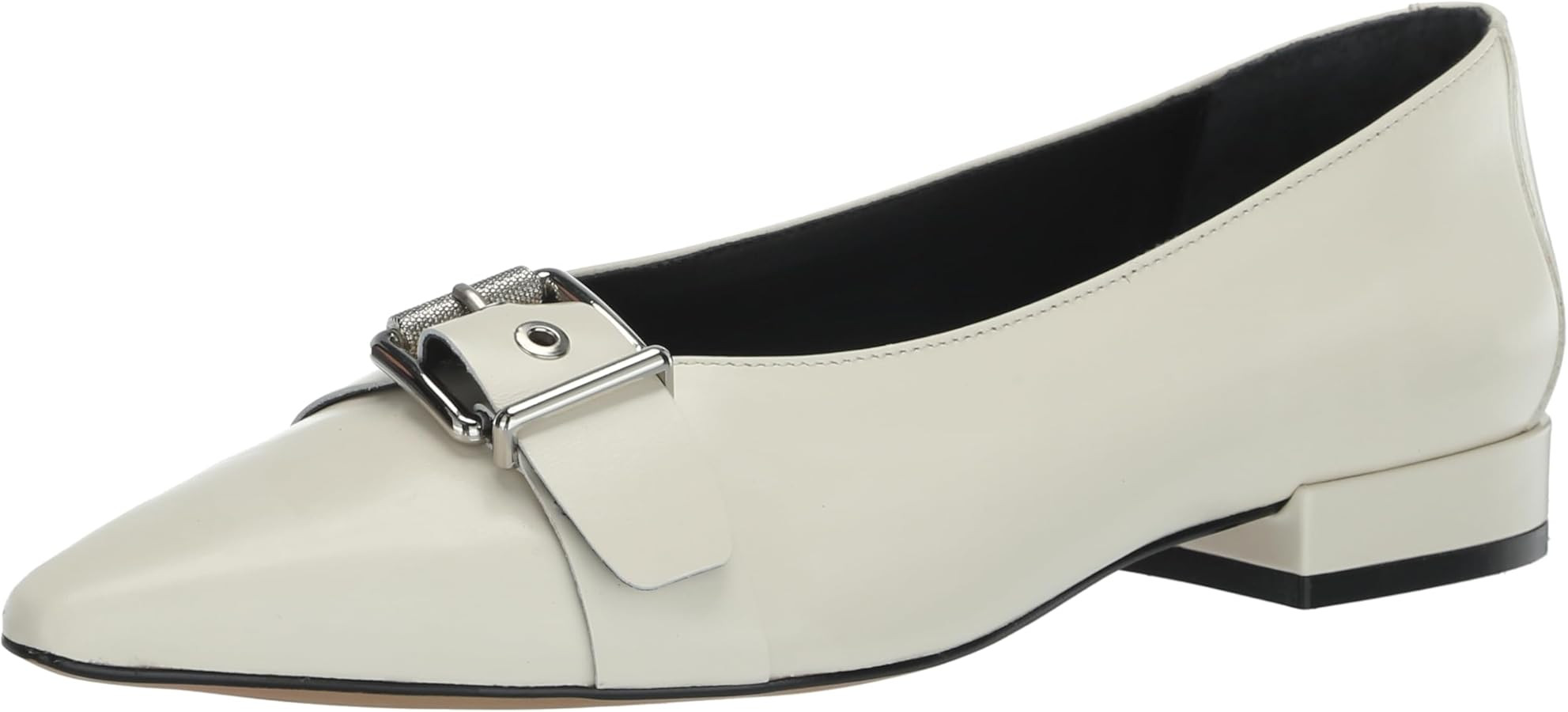 Vince Camuto Women's Megdele Buckle Flat Loafer | Amazon (US)