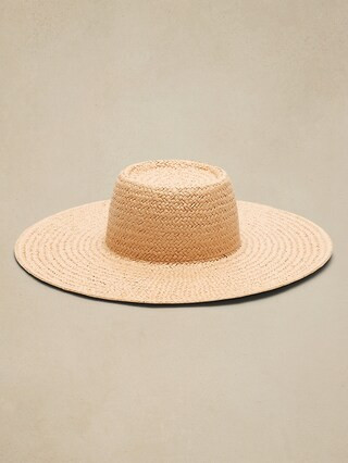 Wide-Brim Straw Hat | Banana Republic Factory