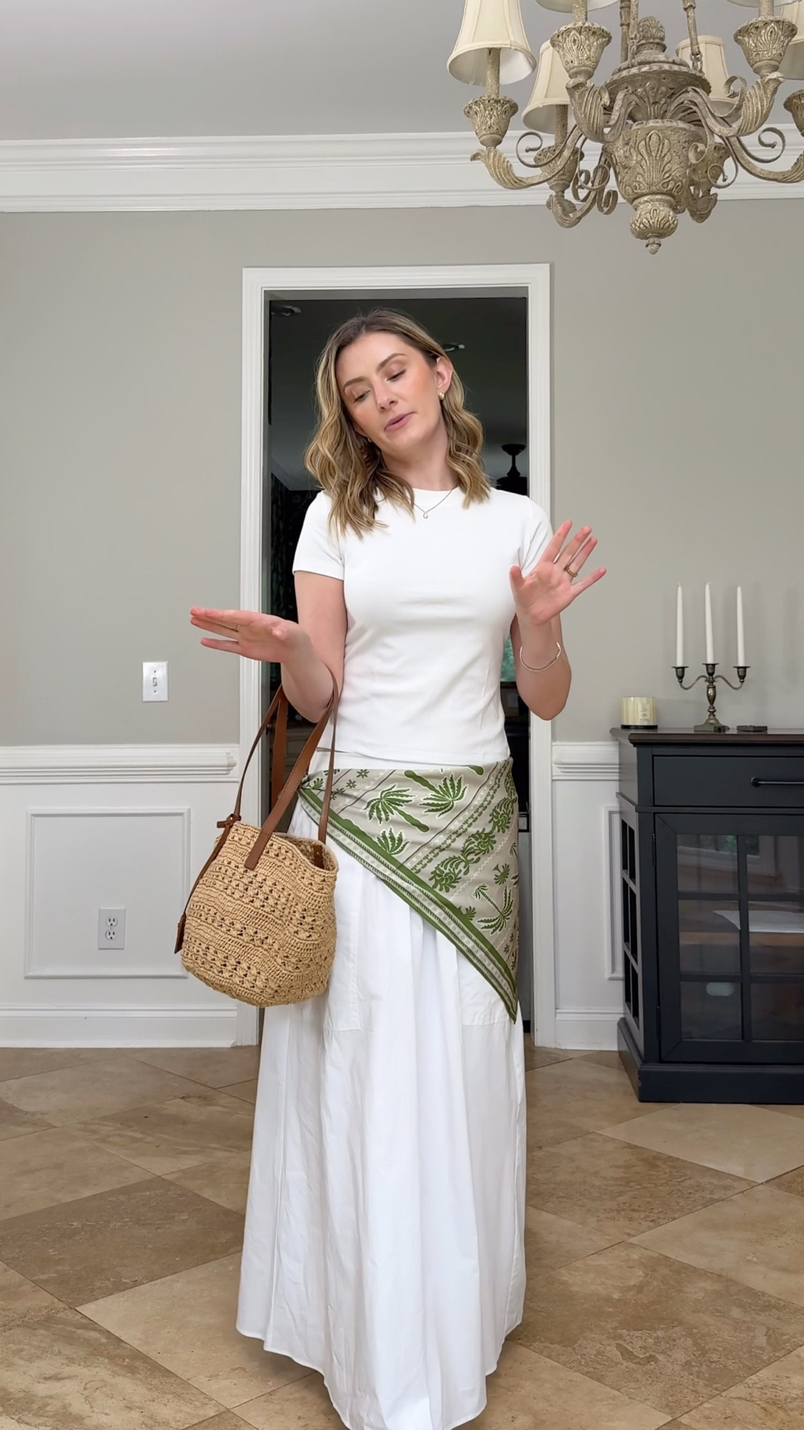 Recreating Pinterest outfits with items already in my closet. Closet shopping is such a good way to get more use out of the clothing you’ve already paid for and something I’m trying to do more instead of by a new outfit every time I see one I like on Pinterest 😅 

White skirt
White tee shirt
Ribbed t shirt
Waist scarf
Silk scarf trend


#LTKStyleTip #LTKShoeCrush #LTKFindsUnder50