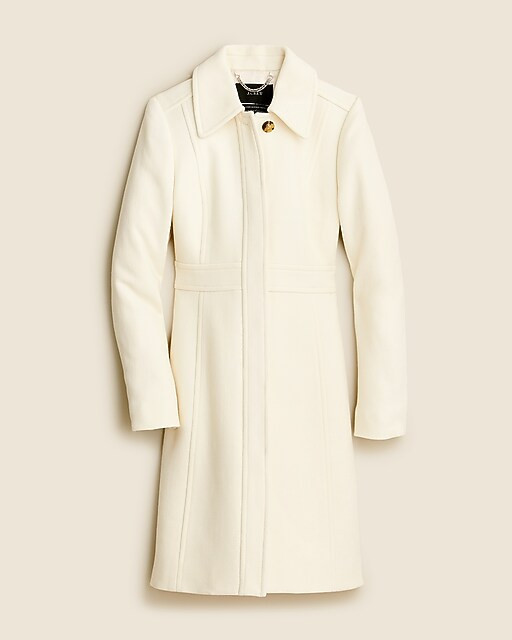 New lady day topcoat in Italian double-cloth wool blend | J. Crew US