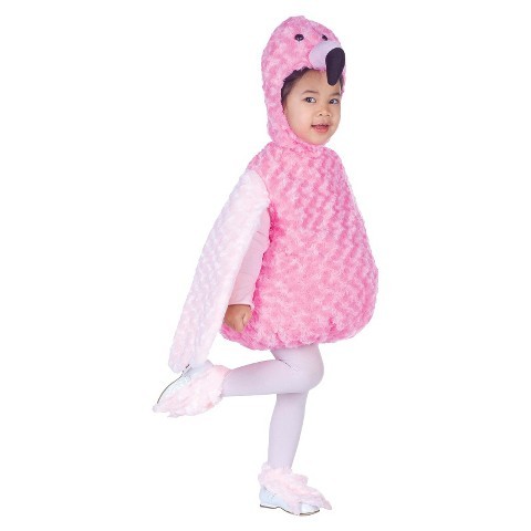 Girl's Flamingo Costume - Small (4-6) | Target