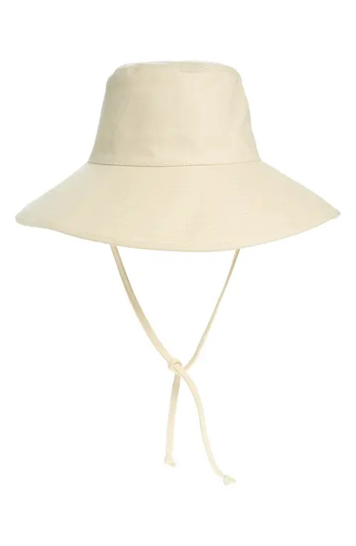 Lack of Color Holiday Cotton Canvas Bucket Hat in Beige at Nordstrom, Size Medium | Nordstrom