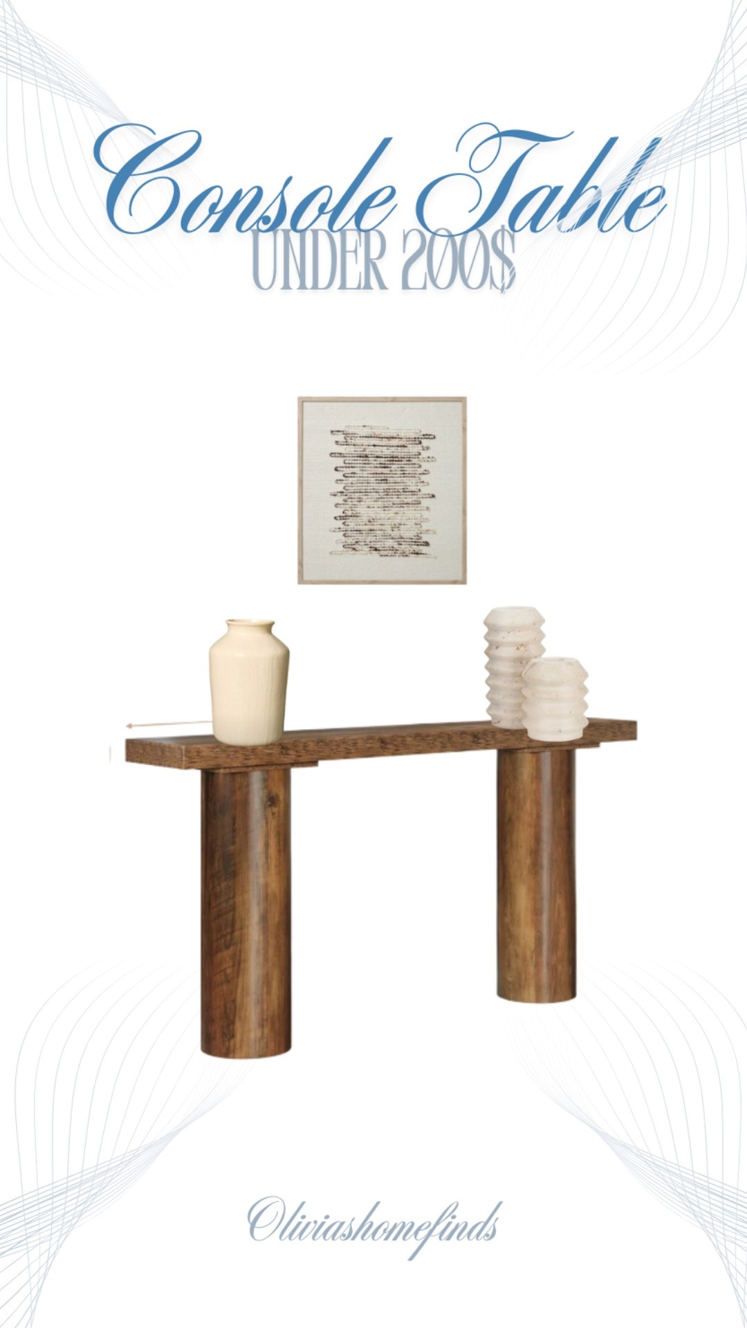 This wood console looks way more expensive than it is
I found the perfect neutral console table for under $200—it’s sturdy, minimal, and adds the warm touch my space needed.

#LTKHome